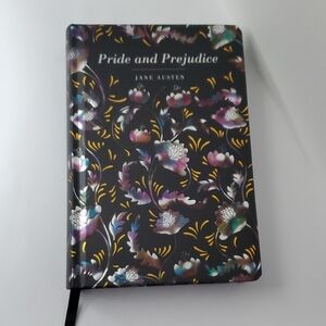 Floral Pride and Prejudice Hardcover Book